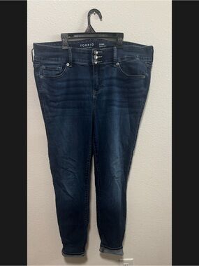 torrid Dark Indigo High-Rise Skinny Jeggings